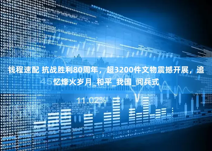 钱程速配 抗战胜利80周年，超3200件文物震撼开展，追忆烽火岁月_和平_我国_阅兵式