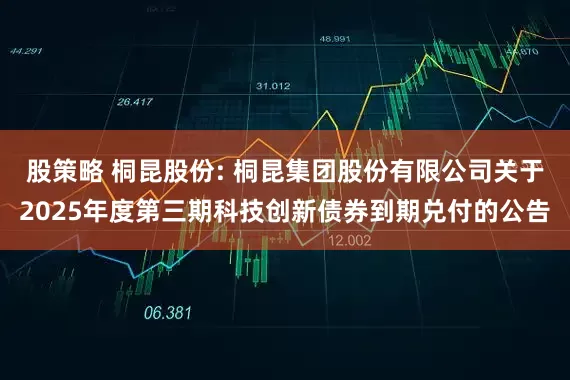 股策略 桐昆股份: 桐昆集团股份有限公司关于2025年度第三期科技创新债券到期兑付的公告